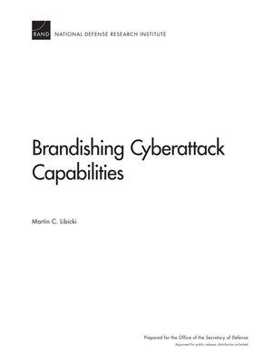 cover image of Brandishing Cyberattack Capabilities